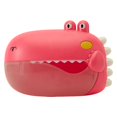 thumbnail image 2 of eléctrica para burbujas de dinosaurios, de agua con música, juguete de para bebés para regalos de cumpleaños, juguete de rojo CUTICAT fabricante de burbujas, 2 of 7