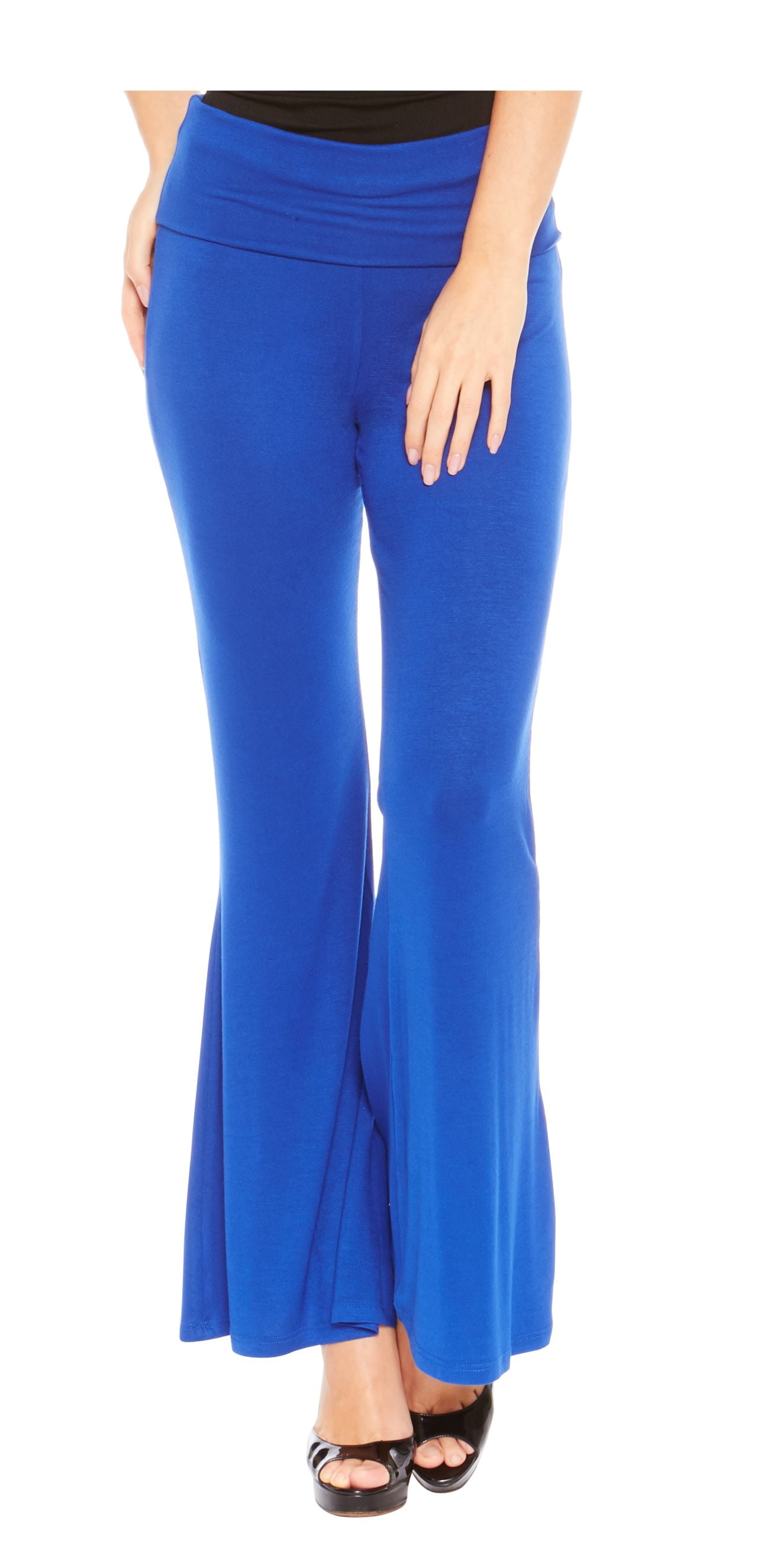 royal blue bell bottom pants