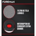 thumbnail image 3 of Aspiradora Industrial 10 Litros BLOOSOM Sólidos y Líquidos 1000w Color rojo, 3 of 4