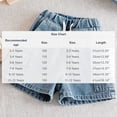 thumbnail image 4 of FAHXNVB Boys Athletic Denim Shorts Elastic Waist Drawstring Summer Shorts Lightweight Jean Shorts Bottoms 2-12 Years, 4 of 7
