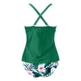 thumbnail image 4 of Summersalt swimsuits for women Two Piece Swimwear Floral Print Tankini Top And High Waisted Bottom Swimsuit For Women Swim Shorts Set Swim Shorts Girls Size 14 Womens Swimming Suit Tops Underwire Swi, 4 of 4