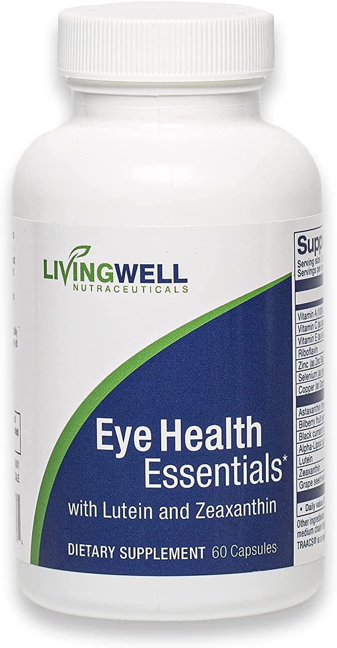 Eye Health Essentials 60 Count Eye Care Supplement for Adults