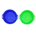 thumbnail image 4 of BRIGHTFUFU 4pcs criba de arena de plástico para niños jugando juguetes criba de arena de playa juguete divertido juguete de playa (rojo, amarillo, azul, verde), 4 of 7