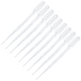 thumbnail image 1 of Riwesomey 100 unids/set transparente 3ml pipetas desechables de plástico seguro del cuentagotas del ojo de transferencia pipetas graduadas, 1 of 6