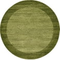 thumbnail image 3 of Unique Loom Del Mar Collection Area Rug - Abigail (6' 1" Round Light Green/Ivory), 3 of 6