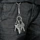 thumbnail image 4 of 5pcs Detachable Keychain, Pull Open The Buckle Type Quick Release Keyring, Portable Keychain With Two Open Rings Silver, 4 of 5