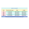 thumbnail image 3 of Baby Bodysuit Long Sleeve Fall Baby Onesie Children's Jumpsuit Casual Long Sleeve Round Neck Romper, 3 of 3