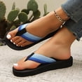 thumbnail image 6 of ibiyuan Comfy Flip Flops for Women Thong Sandals for Women Dressy Non- Rubber Sole Outdoor Slippers for Women Casual Orthofeet Shoes for Women, 6 of 8