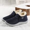 thumbnail image 1 of Bottes pour Hommes Neige Randonnée Bottes pour Hommes Bottes d'Hiver pour Hommes Extérieur Chaussure Homme Chaussures Imperméables Homme Plateforme Chaussures de Travail Chaussures BNBlack_37 45, 1 of 6