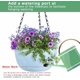 thumbnail image 3 of Hanging Flower Pot Set of 2, Ø 19cm Self Watering Hanging Baskets, 3 of 5