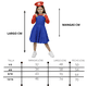 thumbnail image 2 of Disfraz Vestido Mario Plomera Roja FX Costumes Infantil Niña Talla 1 a 3 años, 2 of 4