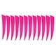 thumbnail image 2 of 12pcs 4 "Flecha de tiro con de goteo Flechas de plumas naturales Flecha Eje DIY - Rosa Rosa roja Baoblaze Piezas de Fletchings, 2 of 8