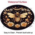 thumbnail image 4 of Bees Round Mouse pad Customized Mousepad Non-Slip Rubber Base Mouse Pads for Computers Laptop Office Desk Accessories Mouse pad, 4 of 11