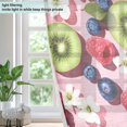 thumbnail image 4 of Yayeee Window Curtains Set of 2 for Living Room Light Filtering 63"x42", Pink Kiwi, 4 of 7