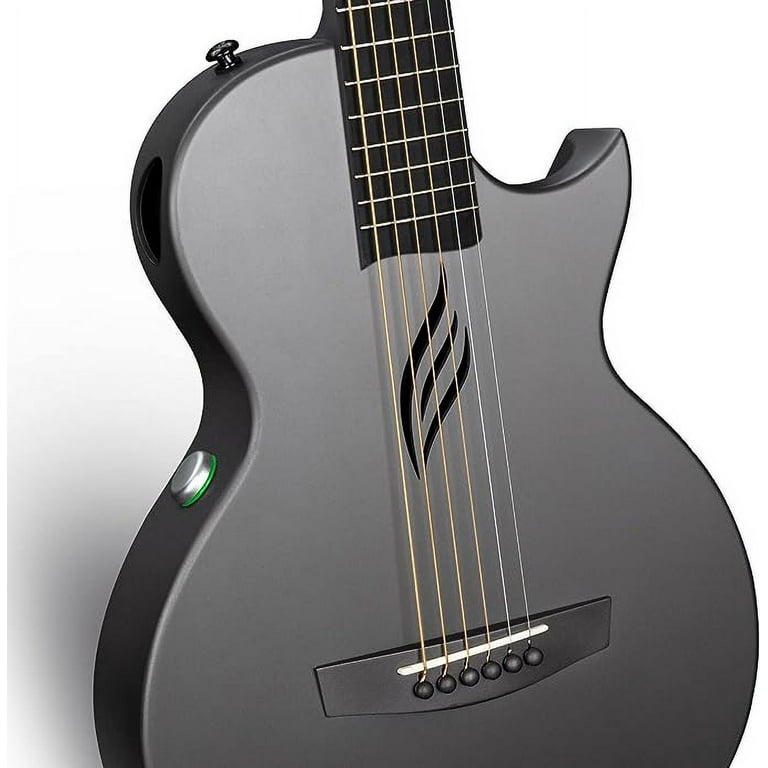 Enya Musical 6 Strings Acoustic Guitar, Carbon Fiber Black, 35 Enya Musical 6 Strings Acoustic Guitar, Carbon Fiber Black, 35