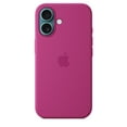 thumbnail image 3 of Apple iPhone 16 Silicone Case with MagSafe - Fuchsia, 3 of 7