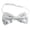 Silver, variant on Red Sequined Bow Tie - One Size Fits All - Kids