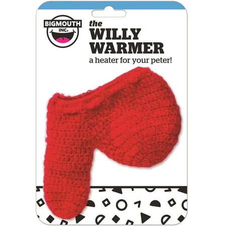 Willy Warmer- Never Freeze His You-Know-What Off - Knitted Drawstring (Best Sock Knitting Machine)
