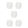 thumbnail image 1 of kurtrusly Large Capacity Ceramic Canisters Cute For Wide Application Ceramics Cat Form Ceramic Tea Jars Cat Shape Storage Jars white 150ml 5Set, 1 of 6