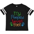thumbnail image 3 of Inktastic My Peepaw Loves Me Boys or Girls Toddler T-Shirt, 3 of 5