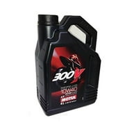 Motul 300V Factory Line, Race-Tested Formula, 4-Stroke Synthetic Motor Oil 10W-40, 4 Liters