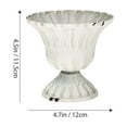 thumbnail image 2 of PTOOTP 1Set Vintage Vase in White Iron for Office Desktop and Room Decoration, 2 of 8