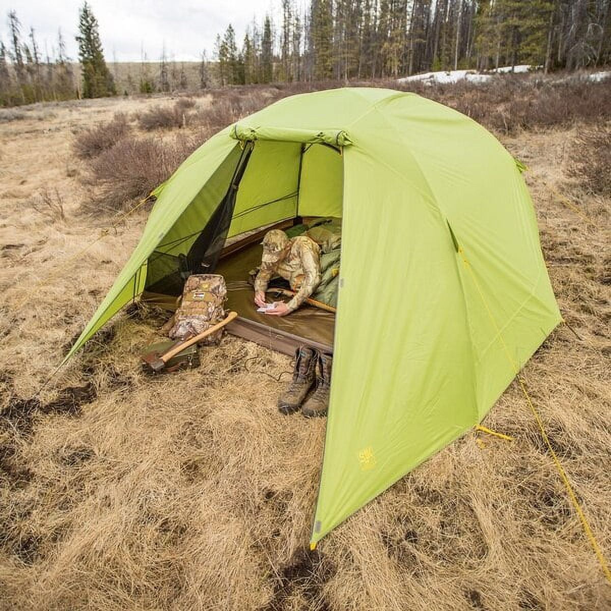 Slumberjack Daybreak 4 Person Tent for Outdoor Camping
