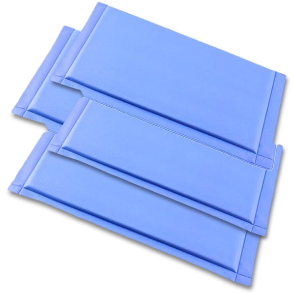 Anti-Frost Freezer Mat - No Frost Ice Prevention Liner Pads, Reusable Freezer Shelf Mats Kitchen Accessory Helps Prevent Ice Build-Up and Improve Airflow for Refrigerator, Fits Most fridges (4)