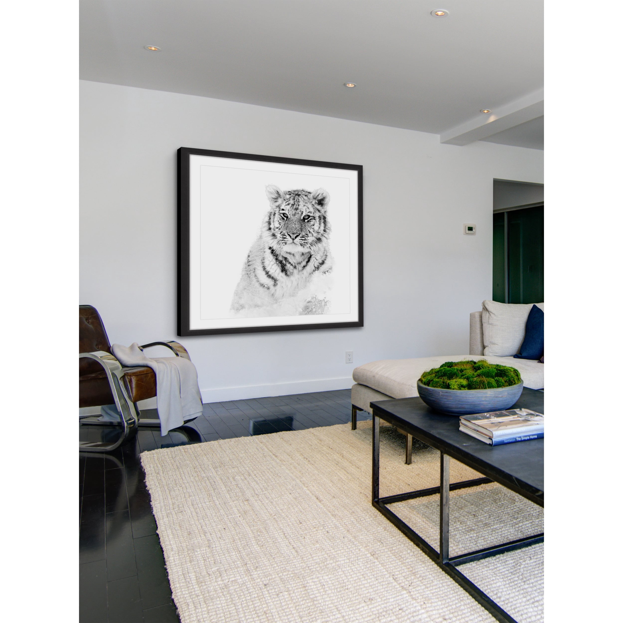 Observance Framed Painting Print