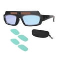 thumbnail image 2 of Gafas de soldadura profesle gafas de soldador con energía solar antirreflejos Equipo de soldadura que protege los ojos de las chispas Máscara de Macarena Gafas de soldador, 2 of 8