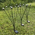 thumbnail image 2 of 2 paquetes de lámparas de luciérnaga oscilantes solares de 6 cabezales, Control de luz inteligente, Meterk Lámpara de exterior, 2 of 7