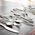 thumbnail image 5 of Cambridge Averie Satin 20-Piece Stainless Steel Flatware Set Service for 4, 5 of 5