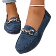 thumbnail image 5 of Willtoo Women Suede Loafers Slip On Soft Comfort Round Toe Moccasin Shoes Spring Fall Casual Flats for Daily Wear, 5 of 5