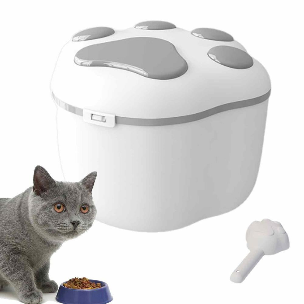Lucybak Cat Food Storage Container Airtight Pet Food Storage Container