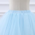 thumbnail image 4 of Fainosmny Gauze Tutu Tulle Skirt For Kids Girls Rainbow Tutu Skirt Layered Skirt Girls Colorful Carnival Party Tutu Dress Sky Blue One Size, 4 of 4