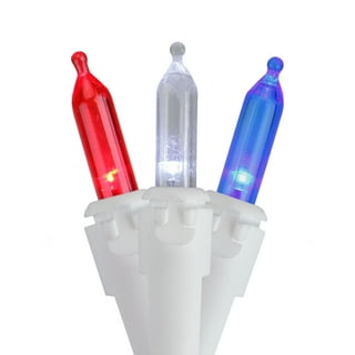 Red white 2024 and blue lights