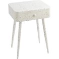 thumbnail image 4 of Meridian Furniture Rylan Table de Nuit en Fer Blanc, 4 of 10