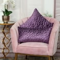 thumbnail image 2 of Parkland Collection Sora 12x24" Quilted Fabric Throw Pillow in Purple, 2 of 8