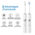 thumbnail image 2 of Electric toothbrush All-In-One teeth whitening-8-in-1 blue, 2 of 4