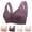 Beige, variant on Front Close Bras for Older Women No Underwire Front Closure Push Up Senior Bra High Support Plus Size Day Bralettes (Beige,40)