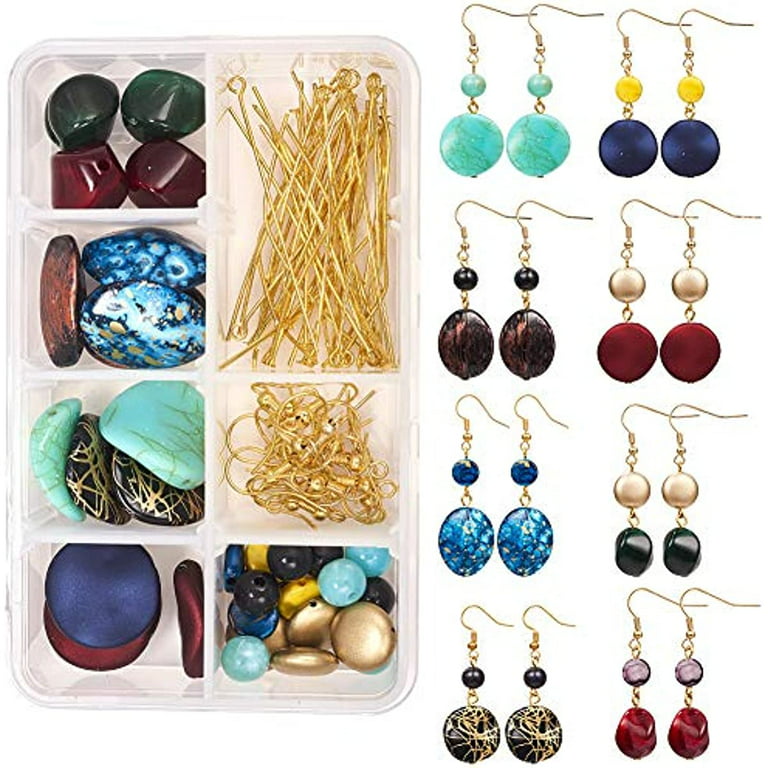 Earring Hooks for Jewelry Making 2500Pcs Earring Making Supplies kit NEW