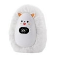 thumbnail image 2 of Rechargeable Hand Warmer - 10.5 x 7.5 cm Electric Cartoon Pocket Hand Heater with 3 Heat Levels,Portable Heater,Electric Pocket Heater with Digital Display,for Outdoor Camping Sports(White), 2 of 9