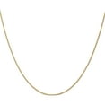 thumbnail image 4 of 14K Yellow Gold Jbsp's 1mm Spiga (Wheat) Chain (24 X 1) Made In Peru 1555-24, 4 of 6