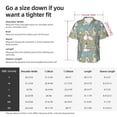 thumbnail image 6 of Lsque Cute Farm Birds pattern Hawaiian Shirt for Men, Unisex Summer Beach Casual Short Sleeve Button Down Shirts-X-Large, 6 of 9