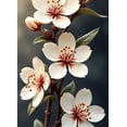 thumbnail image 4 of Beautiful White Flower Themed Backdrop Banner Party Decorations Background Photo Props for Garden Parties Spring Celebrations Weddings and Indoor Decor, 4 of 4
