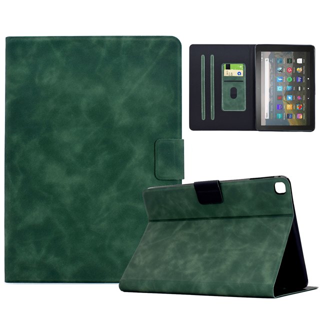 FOXDOCK Tablet Case for iPad 10.2 2019/2020 – TPU Folio Cover with Card Slots, Anti-Slip Stitching, Stand Function, Full Protection