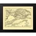thumbnail image 2 of Palfrey 18x15 Black Modern Framed Museum Art Print Titled - Spanish Fort Mobile Bay Alabama - Palfrey 1866, 2 of 5