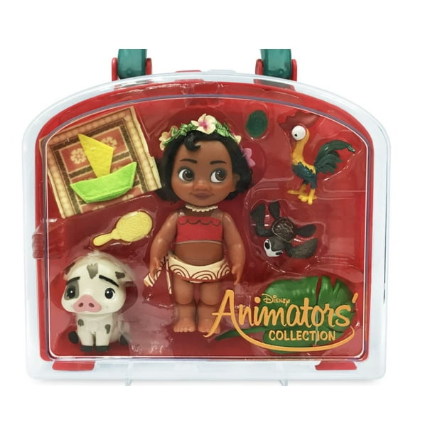 Moana Disney Animators' Collection Mini Doll Play Set 5''