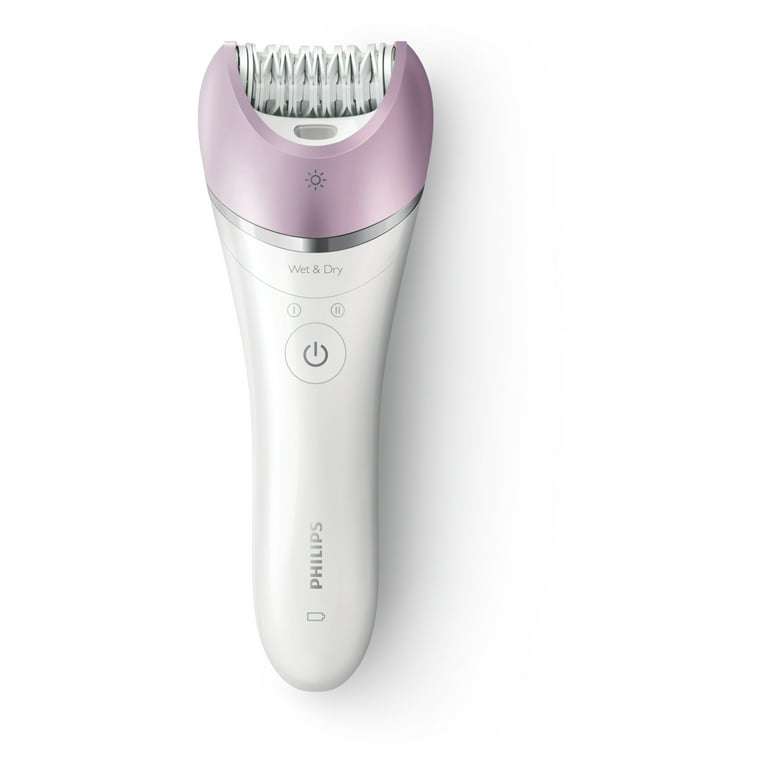 Philips Satinelle Advanced Hair Removal Epilator, For Legs, Underarms,  Bikini and Face (Bre615) 