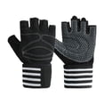 thumbnail image 2 of 2 guantes de entrenamiento con correa de muñeca ajustable y peso antideslizante. SG, 2 of 9